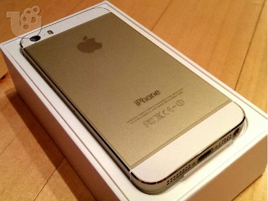 PoulaTo: Ολοκαίνουρια Apple® - iPhone 5s 64GB κινητό τηλέφωνο (Unlocked) -Χρυσό plated